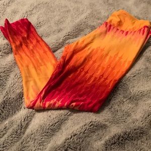 LuLaRoe Disney castle leggings